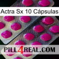 Actra Sx 10 Cápsulas 10